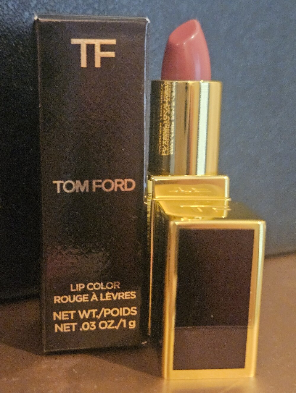 Tom Ford Lip Color RUNWAY ROSE 19 Mini Travel-Size Lipstick 0.03 oz 1 g NIB